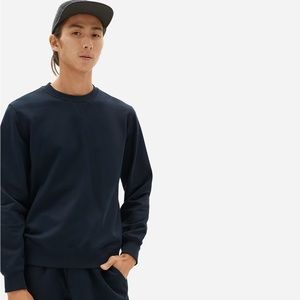 Like New Everlane French Terry Uniform Sweatshirt Black